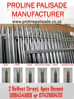MANUFACTURERS OF PALISADE FENCING AND GATES