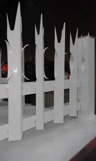 PALISADE FENCING, GATES AND PAINT