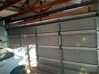 Aluzinc Double Garage door