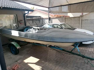 Boat and trailer