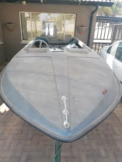 Boat and trailer