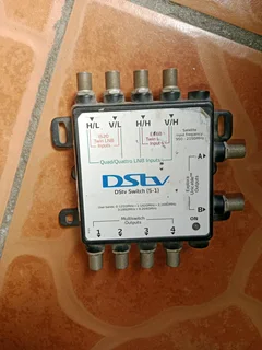 DSTV Switch(5-1) with Explora Unicable outputs