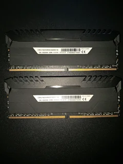 Corsair Vengeance LED 16GB (2 x 8GB) DDR4 3200MHz C16 Memory Kit