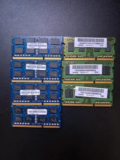 Various Laptop Sodimm Memory