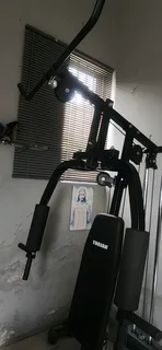 Exercise stationary bike and home gym