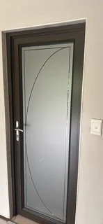 Aluminium door for sale(as pictured) only  R350- come collect with your own transport