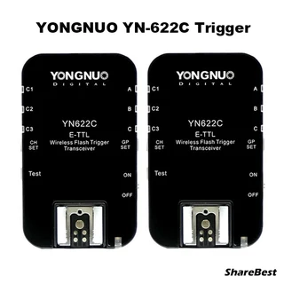 Yongnuo YN-622C E-TTL wireless flash trigger for Canon. Brand new.
