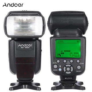 Canon E-TTL Flash Speedlite Andoer AD-980, GN58, Master/Slave, HSS 1/8000s. Brand new.