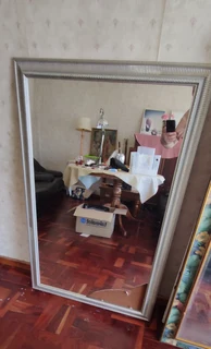 Framed mirror. Price reduced.