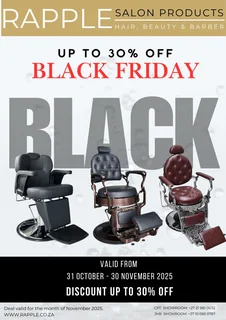 SALON Chairs - Black Friday sale now on