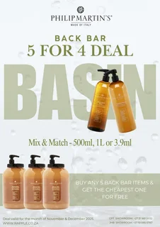 SALON Chairs - Black Friday sale now on