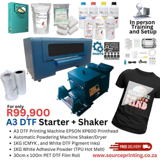 A3 DTF Starter + Shaker Package