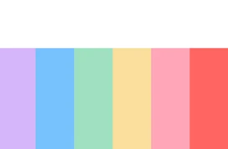 Easy weed heat transfer vinyl sample pack pastel 6pk sheet size: 24cm x 30cm