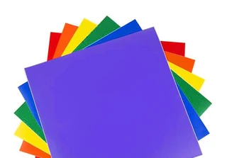 Easy weed heat transfer vinyl sample pack primary 6pk sheet size: 24cm x 30cm