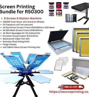 Screen printing bundle kit