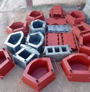 Steel concrete casting molds
