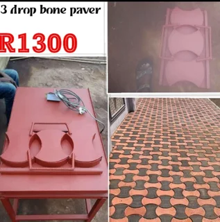 3 drop Casablanca paving mold