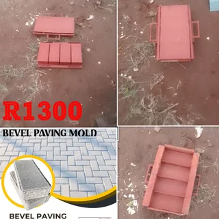 Bevel paving mold
