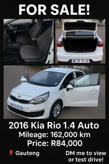 2016 Kia Rio 1.4 auto