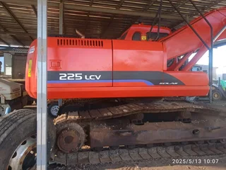 Doosan excavator.