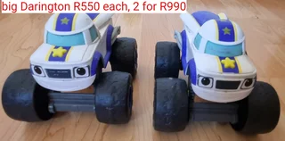 40 percent off a set of 12 Blaze and the monster machine toys