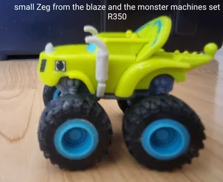 40 percent off a set of 12 Blaze and the monster machine toys