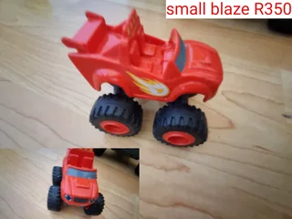40 percent off a set of 12 Blaze and the monster machine toys