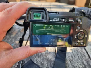 Sony Alpha a6000 Mirrorless Digital Camera 24.3MP SLR Camera with 3.0-Inch LCD (Black) w/16-50mm Pow