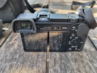 Sony Alpha a6000 Mirrorless Digital Camera 24.3MP SLR Camera with 3.0-Inch LCD (Black) w/16-50mm Pow