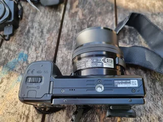 Sony Alpha a6000 Mirrorless Digital Camera 24.3MP SLR Camera with 3.0-Inch LCD (Black) w/16-50mm Pow