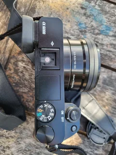 Sony Alpha a6000 Mirrorless Digital Camera 24.3MP SLR Camera with 3.0-Inch LCD (Black) w/16-50mm Pow