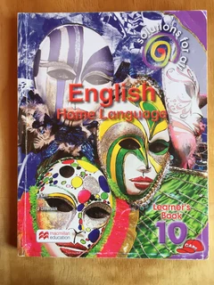 Grade 10 School book: English Home Language Learners Book