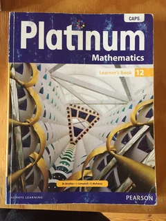 Grade 12 School Book: Mathematics Learners Book