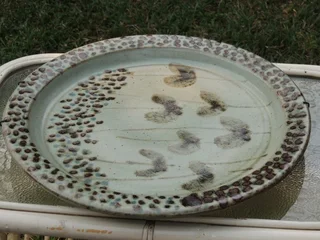 Esias Bosch Ceramic Round Plate