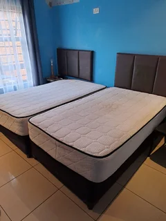 Bed Set 3/4 (Pocket Spring Mattress) With Headboard