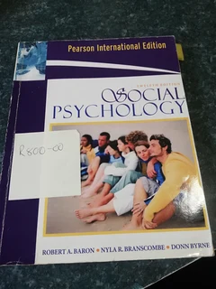 Social psychology twelfth edition