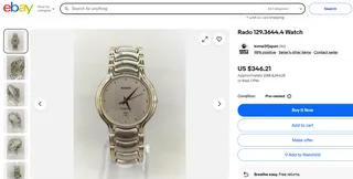 Rado Florence Sapphire Crystal water sealed watch - Bargain Price!