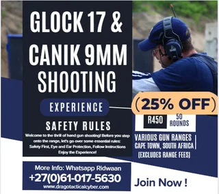 Handgun/Rifle Shooting experience (Glock/Canik/AR15/.308 Sniper Rifle.)