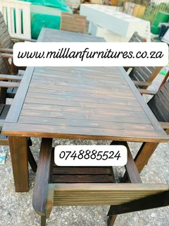 Outdoor table and chairs sets