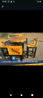 Cocktail table &amp; stools sets