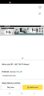 TV Cabinet and wall mount