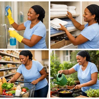Part-Time Household Helper (Gordon’s Bay) – 2× per week – (MAX 3 hours) – Cleaning + Organising