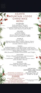 Xmass Lunch At Asante Lodge Hazyview