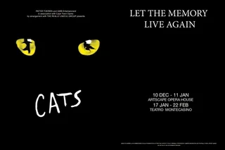 Cats the Musical at the artscape. 6 tickets for 19:30, 6 January