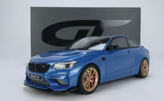 Bmw M2 Cs Coupe 2020 Misano Blue Metallic By Gt-spirit 1:18 Model Car - Limited Edition