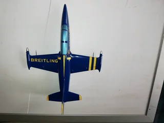 Two BREITLING static display aircraft models