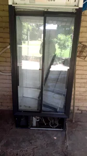 Double door bar fridge