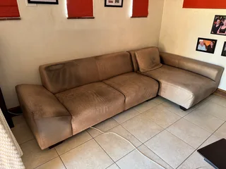 Coricraft Leather Couch