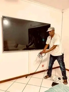 TV wall mounting and CCTV services.