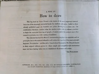 A3 Book on how to draw